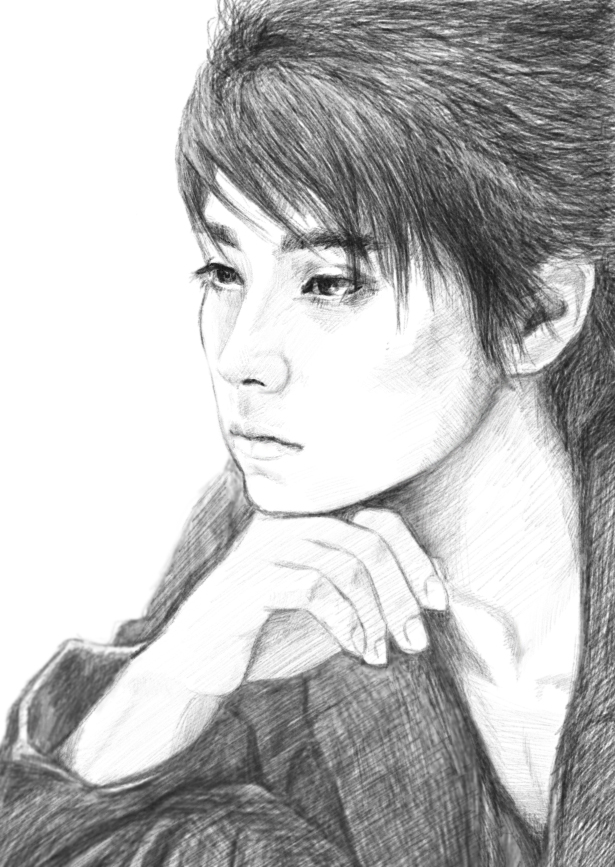 bohemianori's tweet image. My last drawing is my first drawing. I still don&apos;t like drawing clothes, but I&apos;ve made a lot of progress in drawing hair. What do you think?

#NijiroMurakami #村上虹郎 #fanart #myartwork