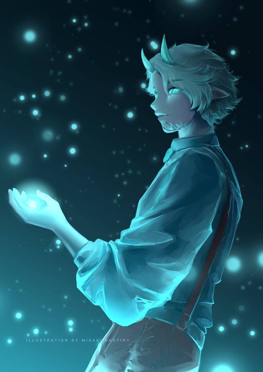 Fluff Charity auction commission for Maru 🩵