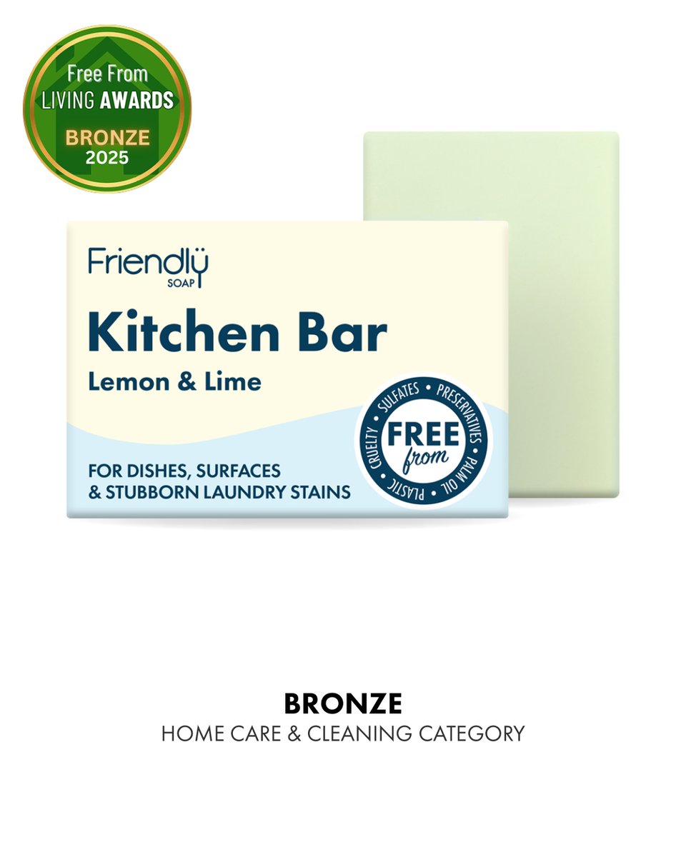 Friendly Soap (@friendlysoapltd) on Twitter photo We’re overjoyed to announce that we have won 4 awards at the <a href="/FFLivingAwards/">Free From Living Awards</a> – including the Gold award for Best Brand! 🌿🏆
Read our latest blog to find out more 👉tinyurl.com/ynjcurfw
#FriendlySoap #FreeFromLivingAwards #EcoLiving #PlasticFree We’re overjoyed to announce that we have won 4 awards at the <a href="/FFLivingAwards/">Free From Living Awards</a> – including the Gold award for Best Brand! 🌿🏆
Read our latest blog to find out more 👉tinyurl.com/ynjcurfw
#FriendlySoap #FreeFromLivingAwards #EcoLiving #PlasticFree