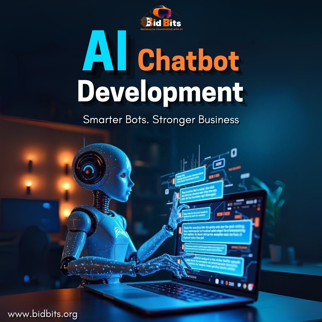 Build your own AI chatbot with full control. Use NLP, custom logic, and integrations. Get tools, docs, and support to develop scalable, smart bots easily.

To Know More: bidbits.org/ai-chatbot-dev…

#ArtificialIntelligence #chatbots #chatbot #artificial_intelligence #Artificial