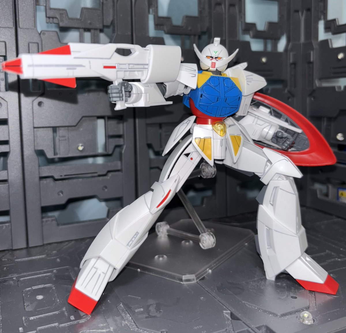 Hideyan021981's tweet image. ヒゲのモビルスーツ‼️
∀ガンダム 完成❣️👏👏
#ガンプラ #みりプラ #めこ丸隊
#ガンプラ好きとつながりたい
#ターンエーガンダム