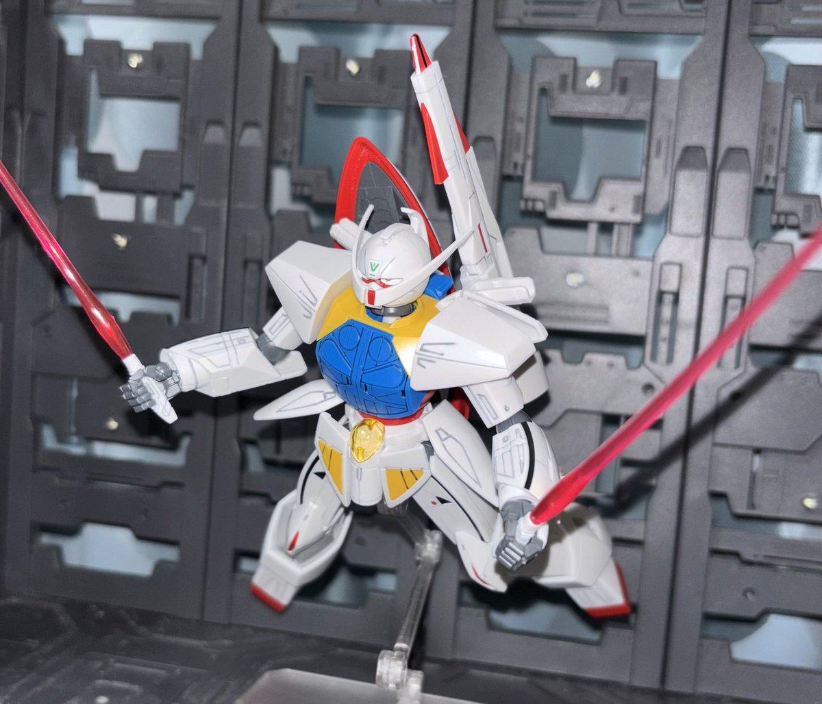 Hideyan021981's tweet image. ヒゲのモビルスーツ‼️
∀ガンダム 完成❣️👏👏
#ガンプラ #みりプラ #めこ丸隊
#ガンプラ好きとつながりたい
#ターンエーガンダム