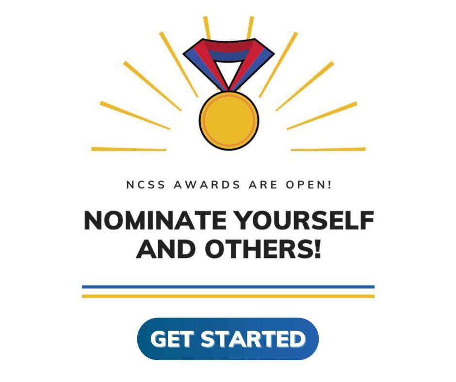 NCSSNetwork's tweet image. ⏰ Do you have a nomination in progress? Now's the time to hit submit!
Submissions for the NCSS FASSE Awards are due TOMORROW, July 18, 2025.
➡️ Nominate yourself and others now: hubs.li/Q03xm6k50