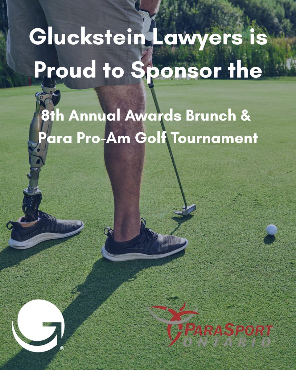 We’re so proud to be sponsors of ParaSport Ontario's 8th Annual Awards Brunch &amp; Para Pro-Am Golf Tournament! Taking place on Thursday, July 24th, 2025 at Deer Creek in Ajax, ON, this incredible event supports a cause close to our hearts.🏌️