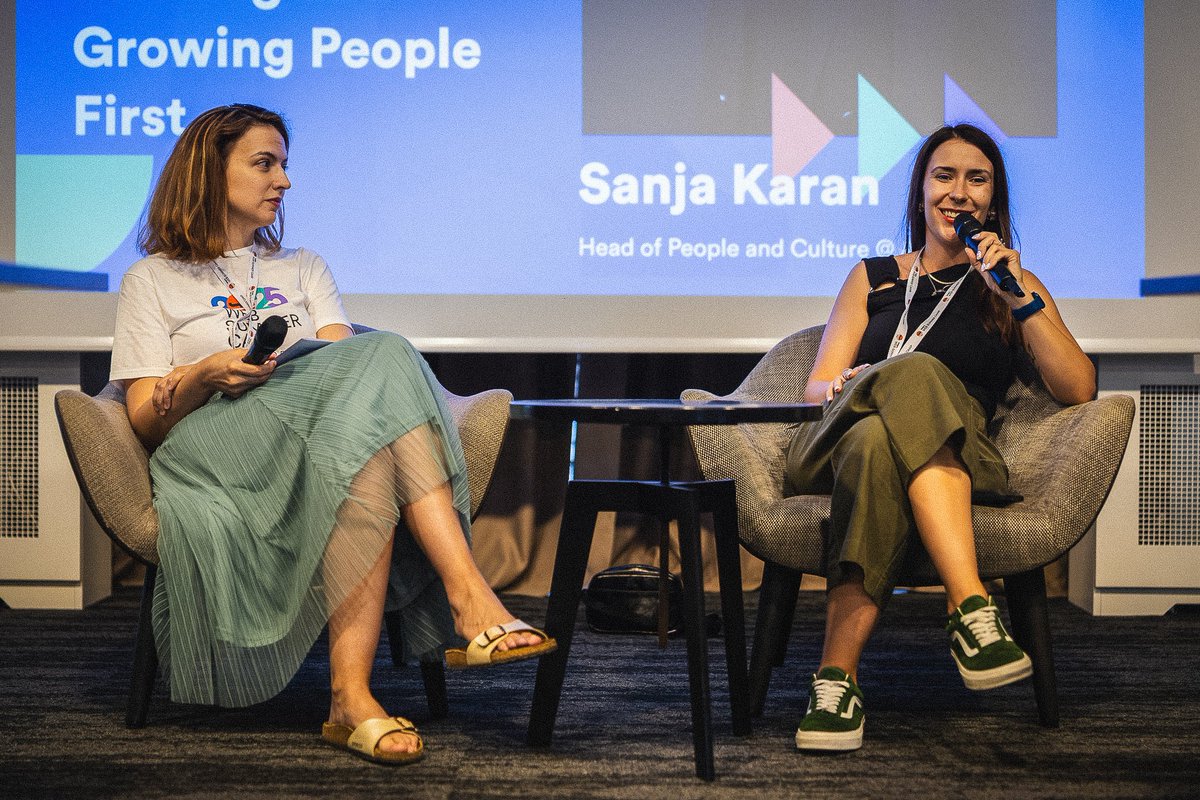 Sanja, our Head of People &amp; Culture, is back from Web Summer Camp, and she had a blast! 🙌

In a fully booked room, she chatted about the state of HR, answered burning questions, and offered amazing insights.

Thank you, Web Summer Camp, we can't wait to visit again! ☀⛱️