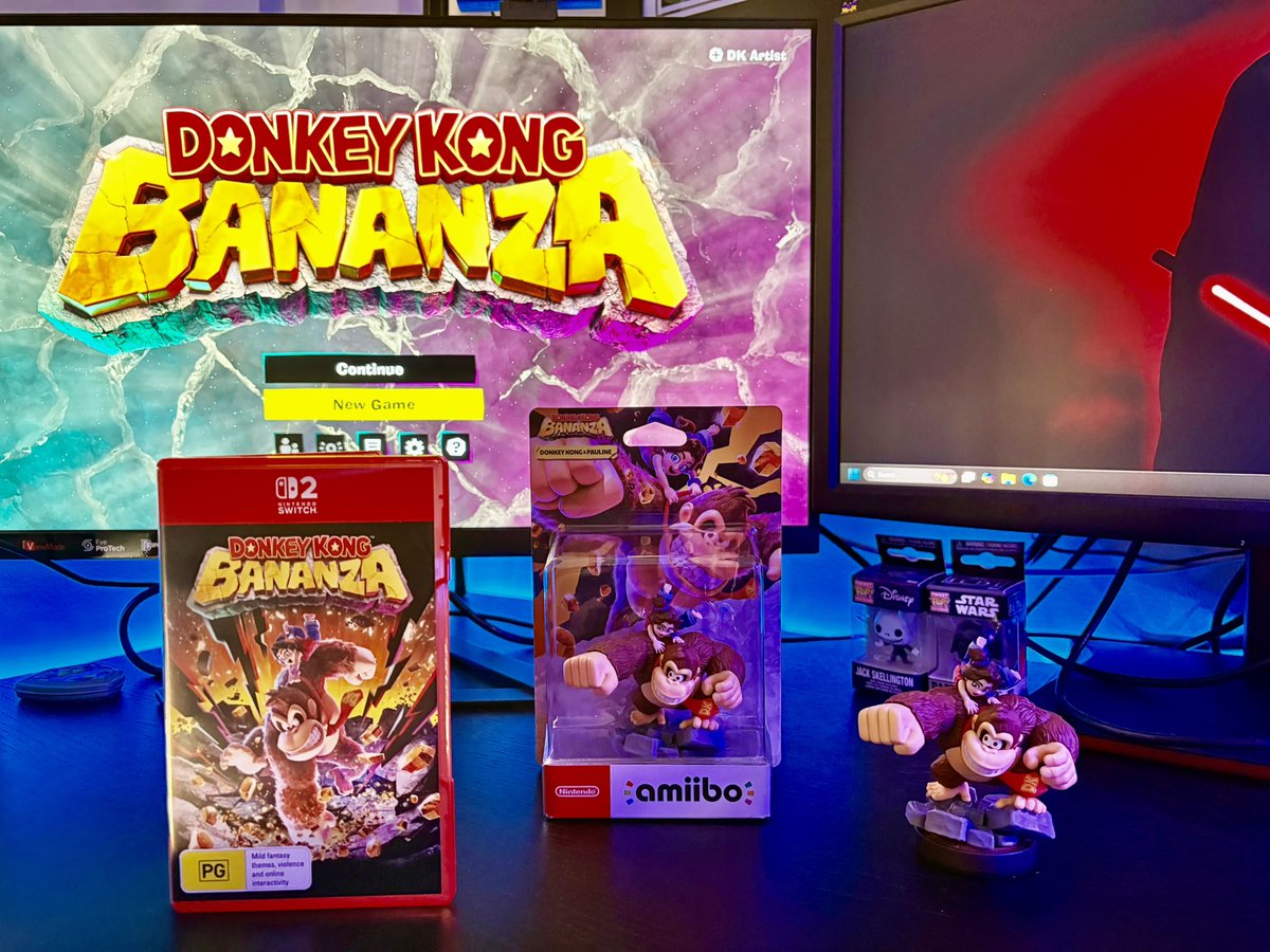 Swiftjar's tweet image. Donkey Kong Bananza is PHENOMENAL! 🤯🥰
Stay tuned for LOTS of Rankings on it soon.. Along with Mario Kart Content as well (some that will relate to Bananza!) 🔥