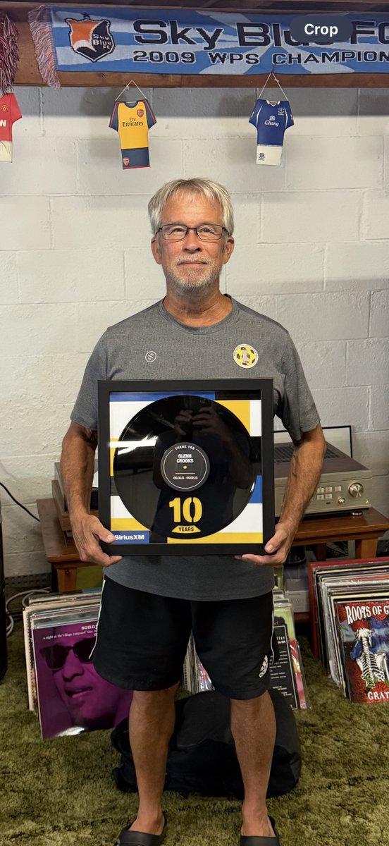 Unexpected but much appreciated.

Recognized for 10 years at @SiriusXM &amp; <a href="/SiriusXMFC/">SiriusXM FC</a> 

"The Coaching Academy" has been a delight &amp; happy to share that I'm penning a book about my convos from 1,300+ interviews - what a privilege. 

Thanks to @JoeTolleson for helping me create it.