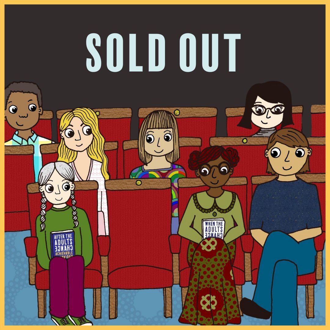 Our second tranche of tickets has sold out. There will be a very limited number of seats made available in early September. If you would like to try and secure one of the last spots please email Lucy@whentheadultschange.com to join the waiting list #EduTwitter