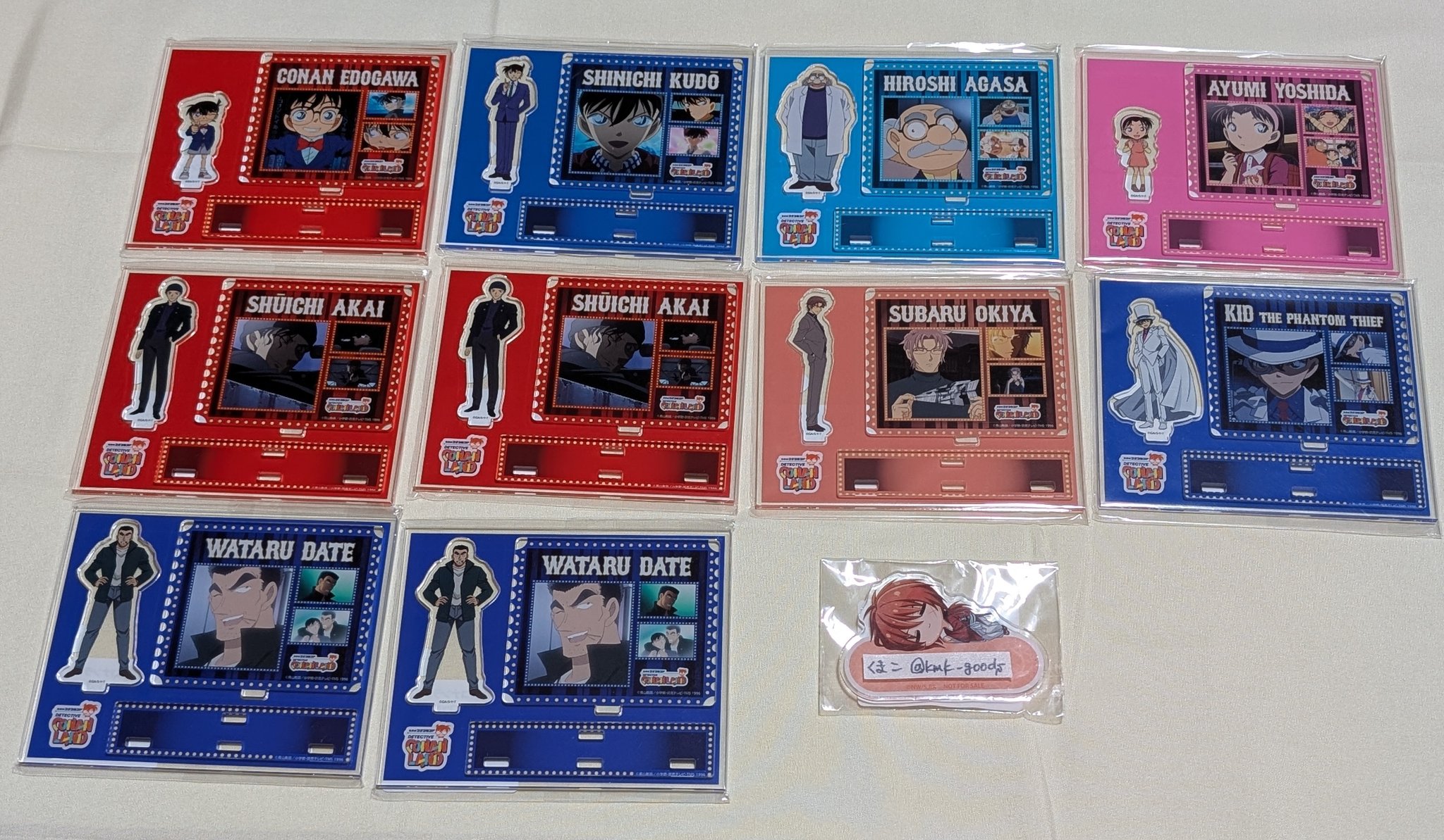 名探偵コナン コナンランド ロッカーくじ アクスタ 高明 景光 2種 名探偵コナン コナンランド ロッカーくじ アクスタ 高明 景光 2種 名