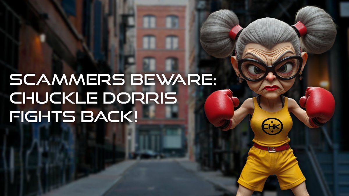 Chuckle (@chucklememecoin) on Twitter photo The market will test you, scammers will try you, and FUD will find you. 
But if you've got Chuckle Dorris in your corner, you've got everything you need. 
Welcome to the family! ๐ 
$CHK The market will test you, scammers will try you, and FUD will find you. 
But if you've got Chuckle Dorris in your corner, you've got everything you need. 
Welcome to the family! ๐ 
$CHK