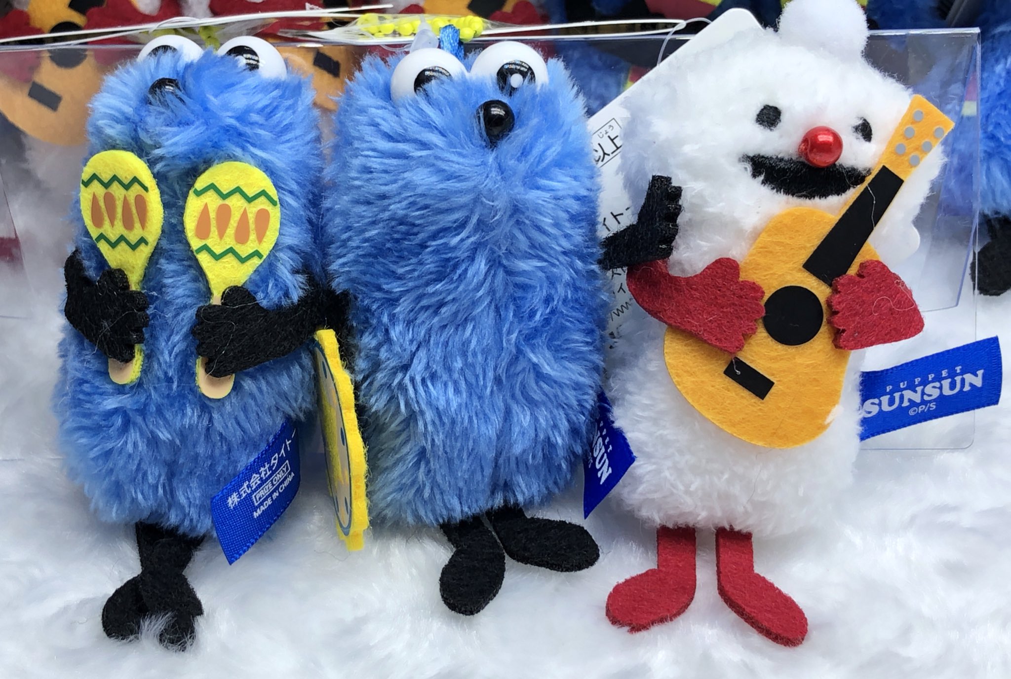 パペットスンスン　おすわりBIGぬいぐるみ　ぬいぐるみマスコット Summer パペットスンスン おすわりBIGぬいぐるみ | オンラインクレーン