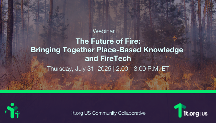 1t_org_US's tweet image. It's time to change how we think about fire in North America. We're excited to introduce you to some of the innovators from the @conservationx Fire Grand Challenge doing just that in our next webinar!
📅: July 31, 2 p.m. ET
💻: Register at bit.ly/3TK8jBq
@1t_org @wef