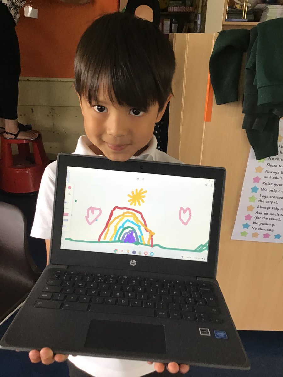 In Computing, Reception have been learning about mouse control and how to use a mouse pad. We mark made and even drew pictures!