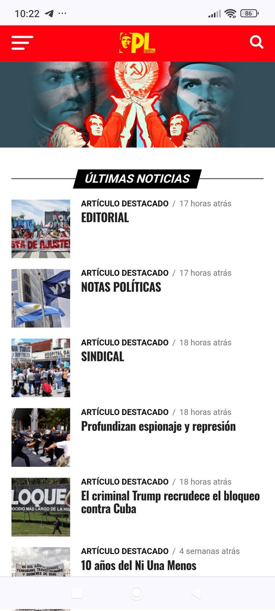 Salió LIBERACIÓN 425, Edición digital. La podés leer en partidodelaliberacion.com.ar