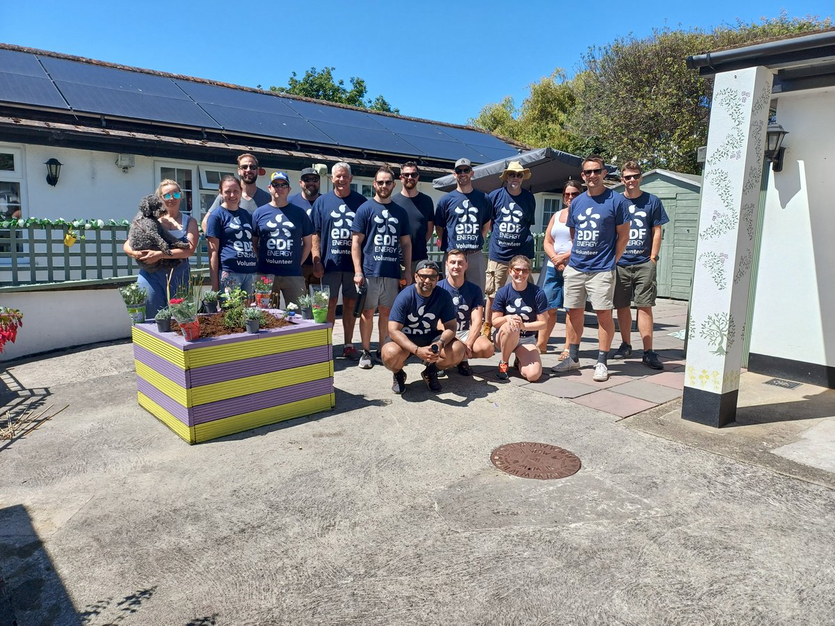 Residents at The White House were treated to a transformation of their courtyard thanks to the generous efforts of volunteers from EDF Energy. Read the full story online at caringuk.co.uk #care #news #caring #carers