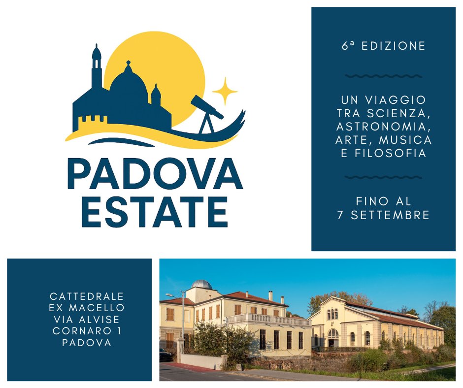 Comune di Padova (@comunepadova) on Twitter photo ๐ Conosci la rassegna ๐ฃ๐ฎ๐ฑ๐ผ๐๐ฎ ๐๐๐๐ฎ๐๐ฒ?
๐ ๐๐ถ๐ป๐ผ ๐ฎ๐น ๐ณ ๐๐ฒ๐๐๐ฒ๐บ๐ฏ๐ฟ๐ฒ esposizioni, laboratori, musica ed eventi per tutte e tutti, cura del Planetario di #Padova e dell'associazione Accademia dell'Affresco.
Info e prenotazioni โคต๏ธ
comune.padova.it/vivere-il-comuโฆ ๐ Conosci la rassegna ๐ฃ๐ฎ๐ฑ๐ผ๐๐ฎ ๐๐๐๐ฎ๐๐ฒ?
๐ ๐๐ถ๐ป๐ผ ๐ฎ๐น ๐ณ ๐๐ฒ๐๐๐ฒ๐บ๐ฏ๐ฟ๐ฒ esposizioni, laboratori, musica ed eventi per tutte e tutti, cura del Planetario di #Padova e dell'associazione Accademia dell'Affresco.
Info e prenotazioni โคต๏ธ
comune.padova.it/vivere-il-comuโฆ