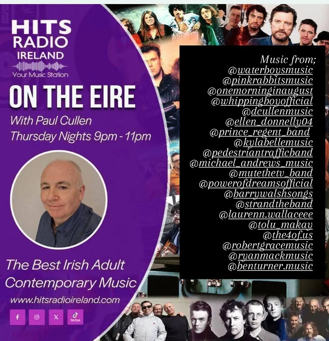 Thanks to <a href="/arclighter1/">Arclight Paul</a> for giving the debut single from PRINCE REGENT a spin on his show on <a href="/HitsIreland/">HitsRadioIreland</a>