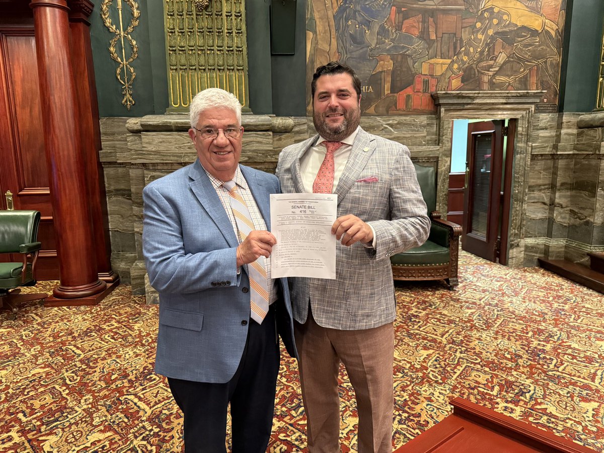 SenRobinsonPA's tweet image. Thrilled to report that my legislation to allow nonprofits to accept electronic payments passed the Senate unanimously! I'm proud to sponsor Senate Bill 416 along with my colleague Sen. Wayne Fontana.
Thank you for the strong bipartisan support!
senatorrobinson.com/2025/07/16/rob…