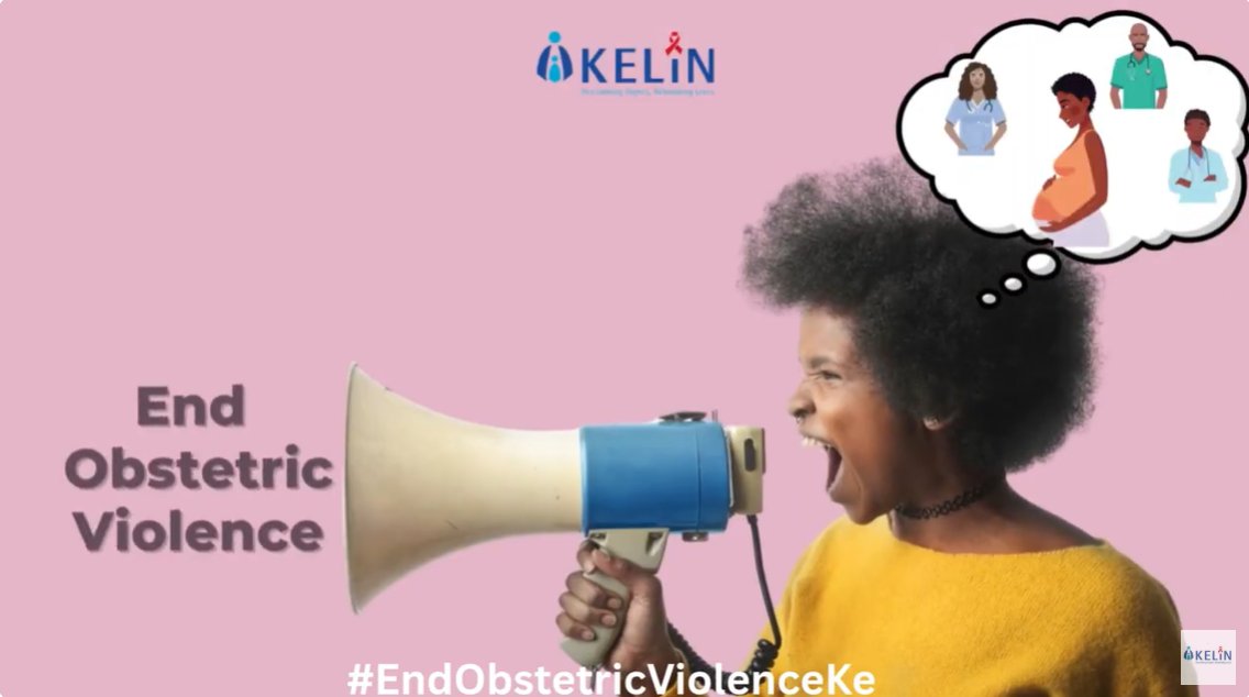 KELINKenya's tweet image. We have launched our campaign to #EndObstetricViolenceKE!
Obstetric violence (OV) is a hidden human rights violation. Through this campaign, we are raising awareness, amplifying survivors' voices, and calling for respectful, rights-based maternity care.
Watch & join the…
