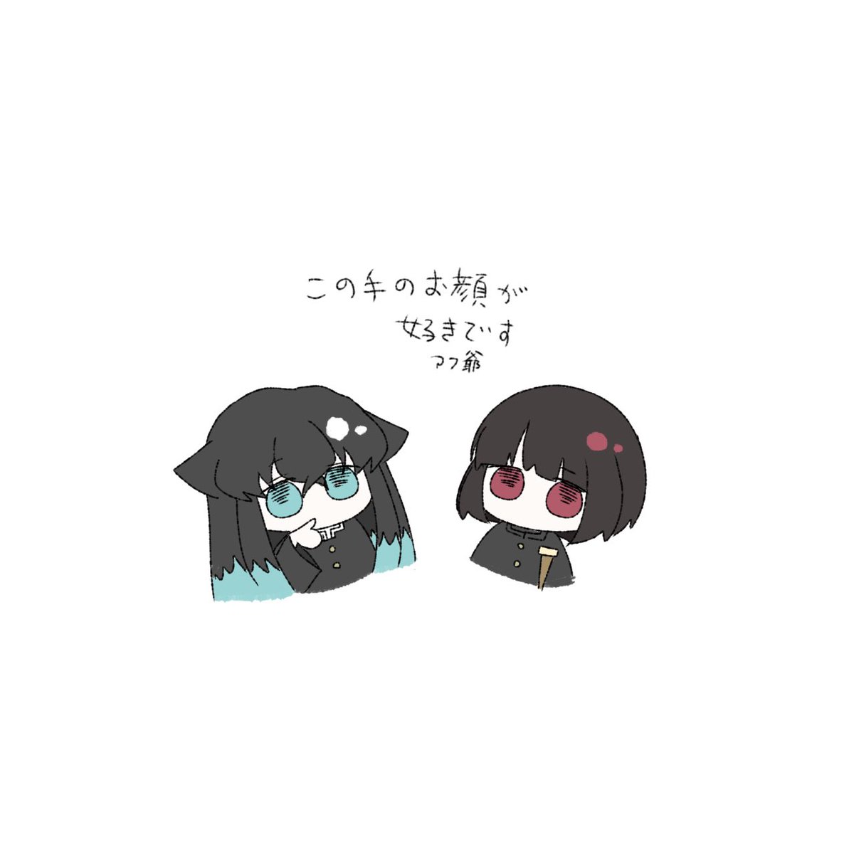 O__Iocchann's tweet image. 👹見ながら描いてた
