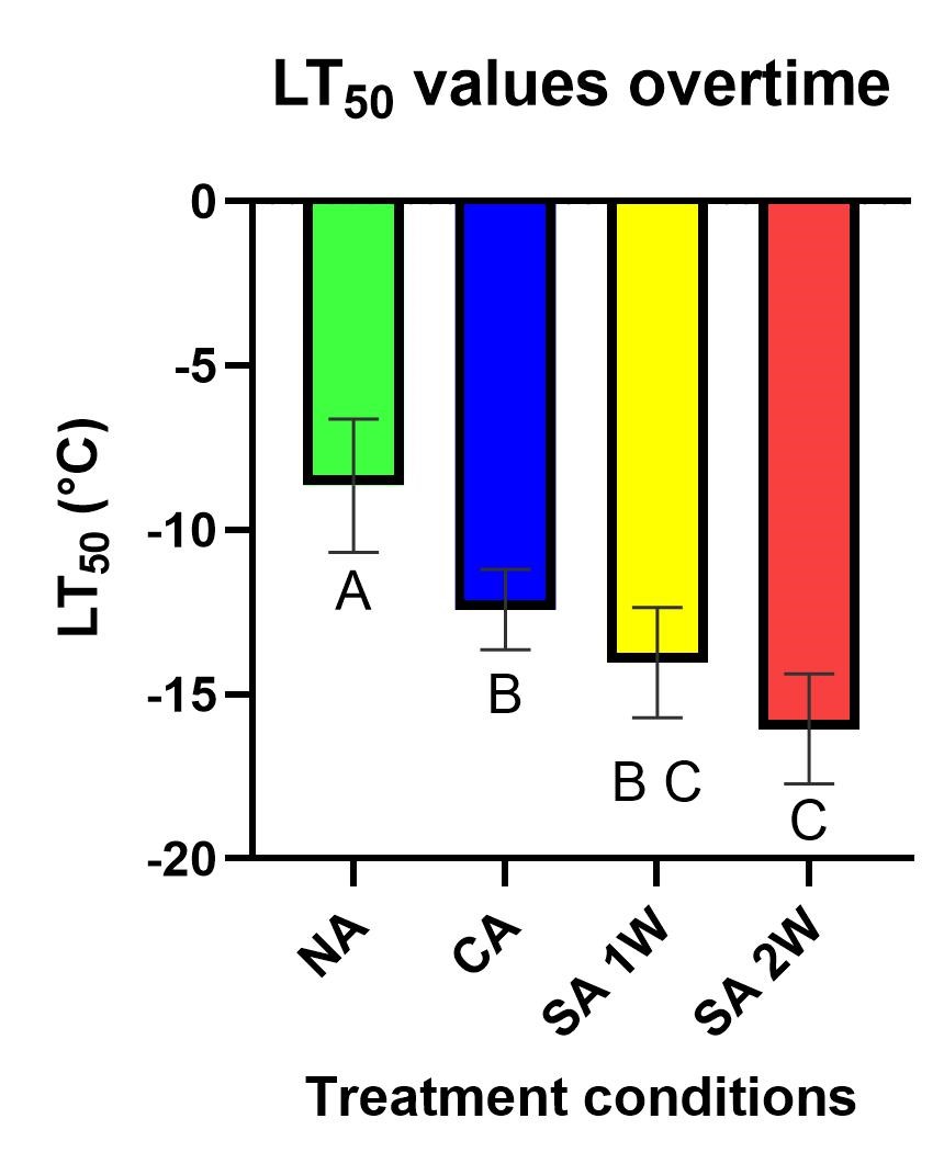 UMNTurf's tweet image. Read the latest #WinterTurf blog, The surprising benefits of freezing on winter survival of perennial ryegrass, by Kavi Raj Acharya and Shui-zhang Fei to learn how cold acclimation helps ryegrass better withstand harsh conditions.
winterturf.umn.edu/surprising-ben…
