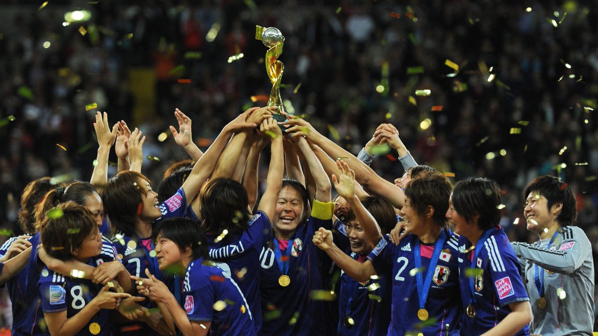 FIFAcom's tweet image. #OnThisDay in 2011, Japan triumphed over the USA in the final of the @FIFAWWC, becoming the first Asian team to win a senior FIFA World Cup final. 🏆