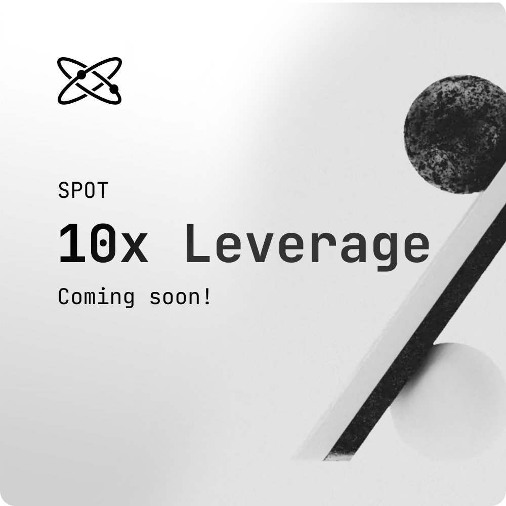 Leveraged LP ✅
Limit Orders ✅
Leveraged Spot 🔃🔜