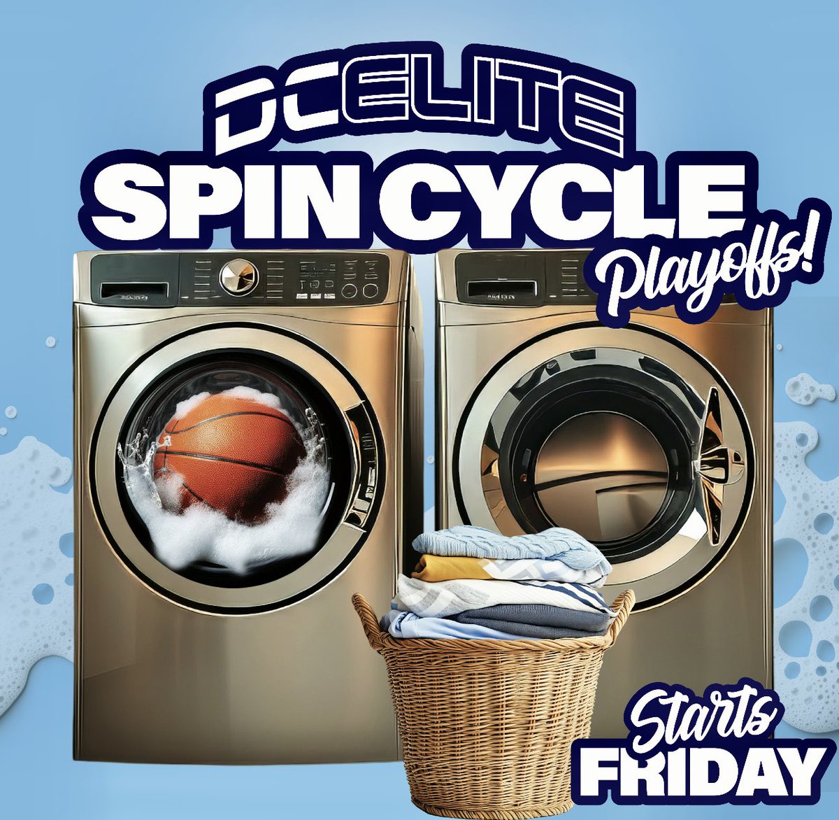 The Spin Cycle Playoffs tackle a silent crisis in underserved schools where students miss class, skip practice, or step back from activities simply because they don’t have clean clothes.
I Am Derrick &amp; <a href="/DCSummerLeague/">DC Elite Its Bigger Than Basketball</a> look 
to turn basketball into a platform for change