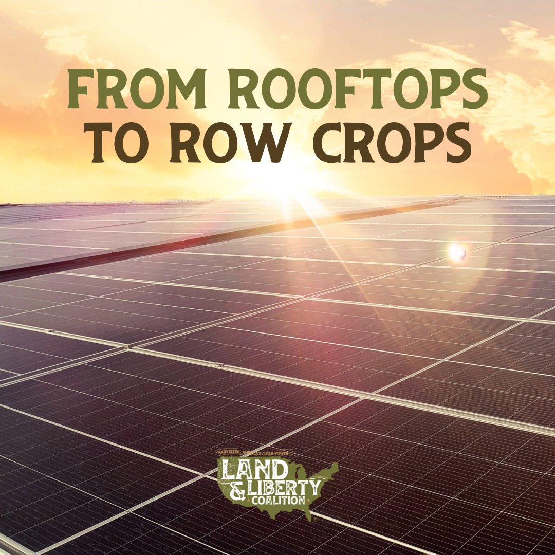 LLCoalition's tweet image. Solar isn’t just for big cities. From barns and businesses to family farms, solar energy is helping rural landowners generate income while powering their communities. Clean power means local control and economic opportunity.
#SolarPower #RuralEnergy #PropertyRights