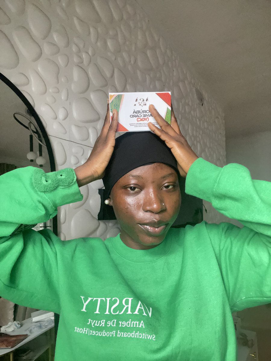 faahedah's tweet image. Haven’t made any sales on Twitter. 😔
Please buy my Yoruba Game Card 🧎♀️➡️
Price is #10,000 naira only