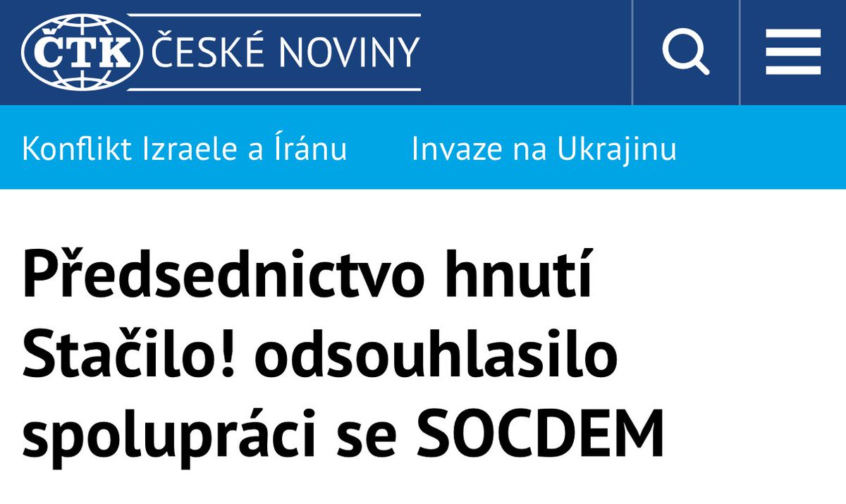 Sociální politika se musí dělat bez extrémů. Ne s Ruskem. 

Kvalitní program zklamaným voličům nabízíme na nakopnemeto.cz.