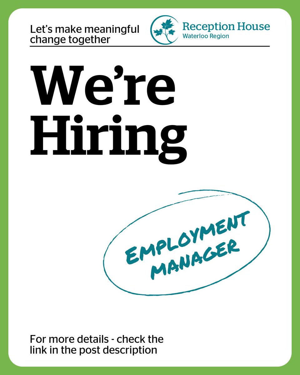 Reception House Waterloo Region tweet media