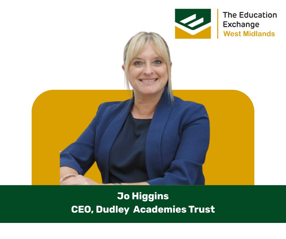 EduExWestMids's tweet image. We are thrilled to announce @Johiggins19 @DudleyAcadTrust  will be speaking at our first Education Exchange West Midlands Conference on 25th - 26th September 2025.  Get your tickets now through this link: lnkd.in/eyVeRArs