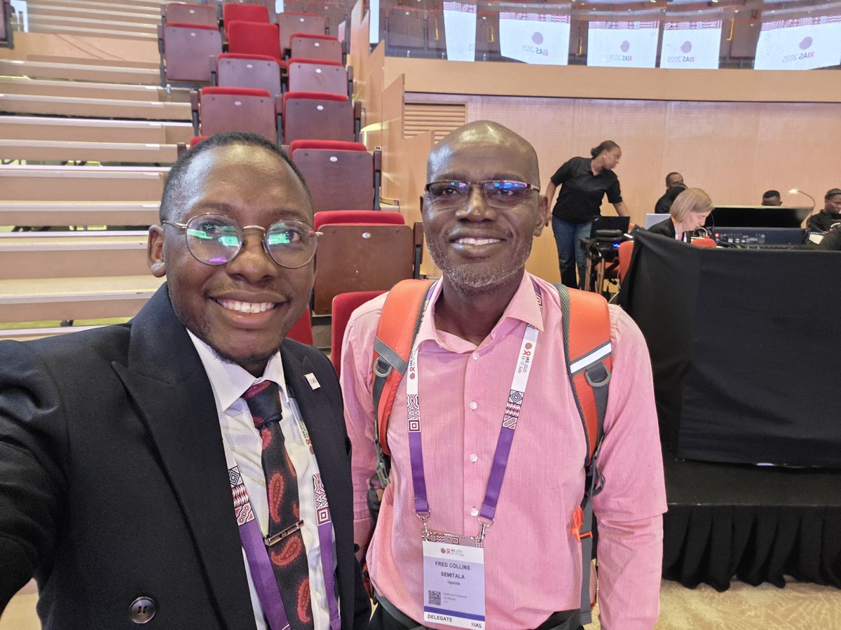 SemitalaFred's tweet image. Congratulations  @ryanmuhumuza  for a great oral presentation at #IAS2025 on &quot;HIV-Mpox syndemics in conflict settings&quot; You made us proud👏