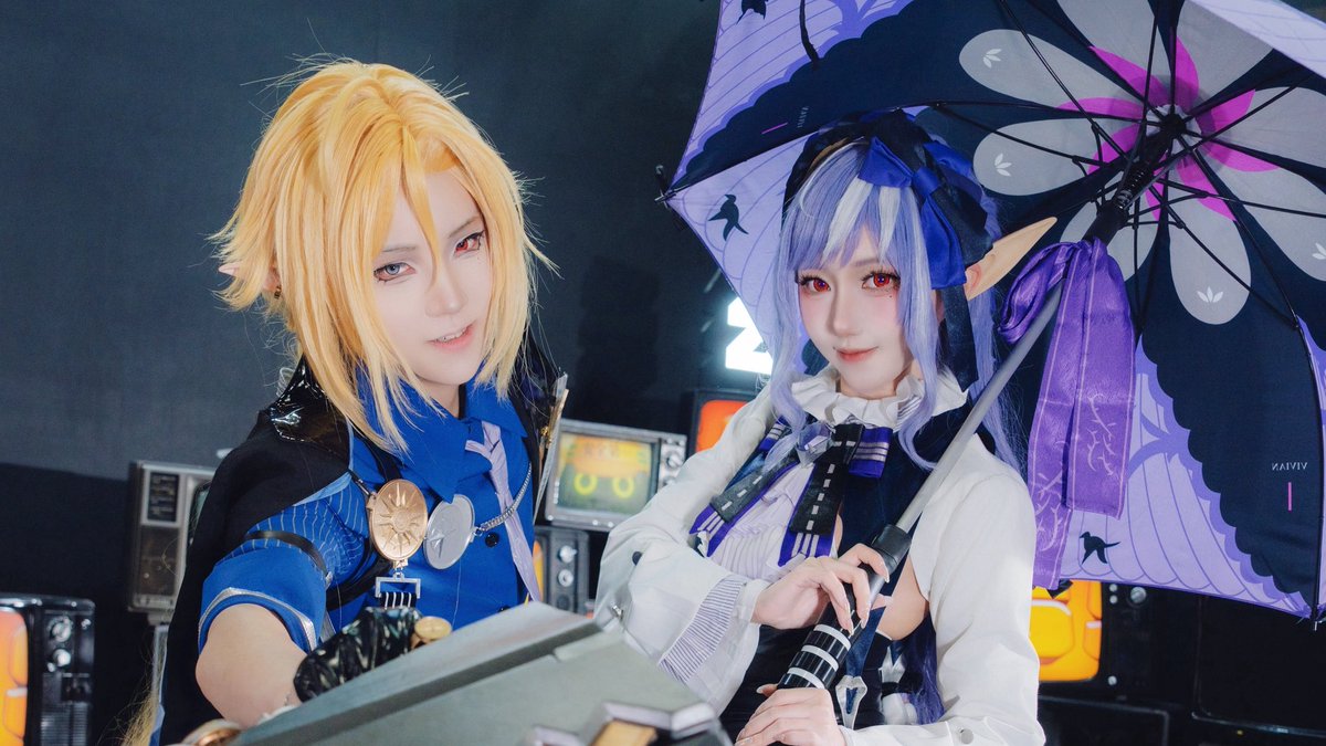 sora_sparrow_'s tweet image. Cosplay/コスプレ
ゼンレスゾーンゼロ / ビビアン/ ヒューゴ•ヴラド
Zenless zone zero / Vivian / Hugo
The mockingbirds🪶
Vivian: me
Hugo: @lychee__kiyo
#zenlesszonezero #zzzero #ゼンゼロ #绝区零 #젠레스존제로 #绝区零 #ビビアン #Vivian #HugoVlad #ヒューゴ #AnimeExpo2025