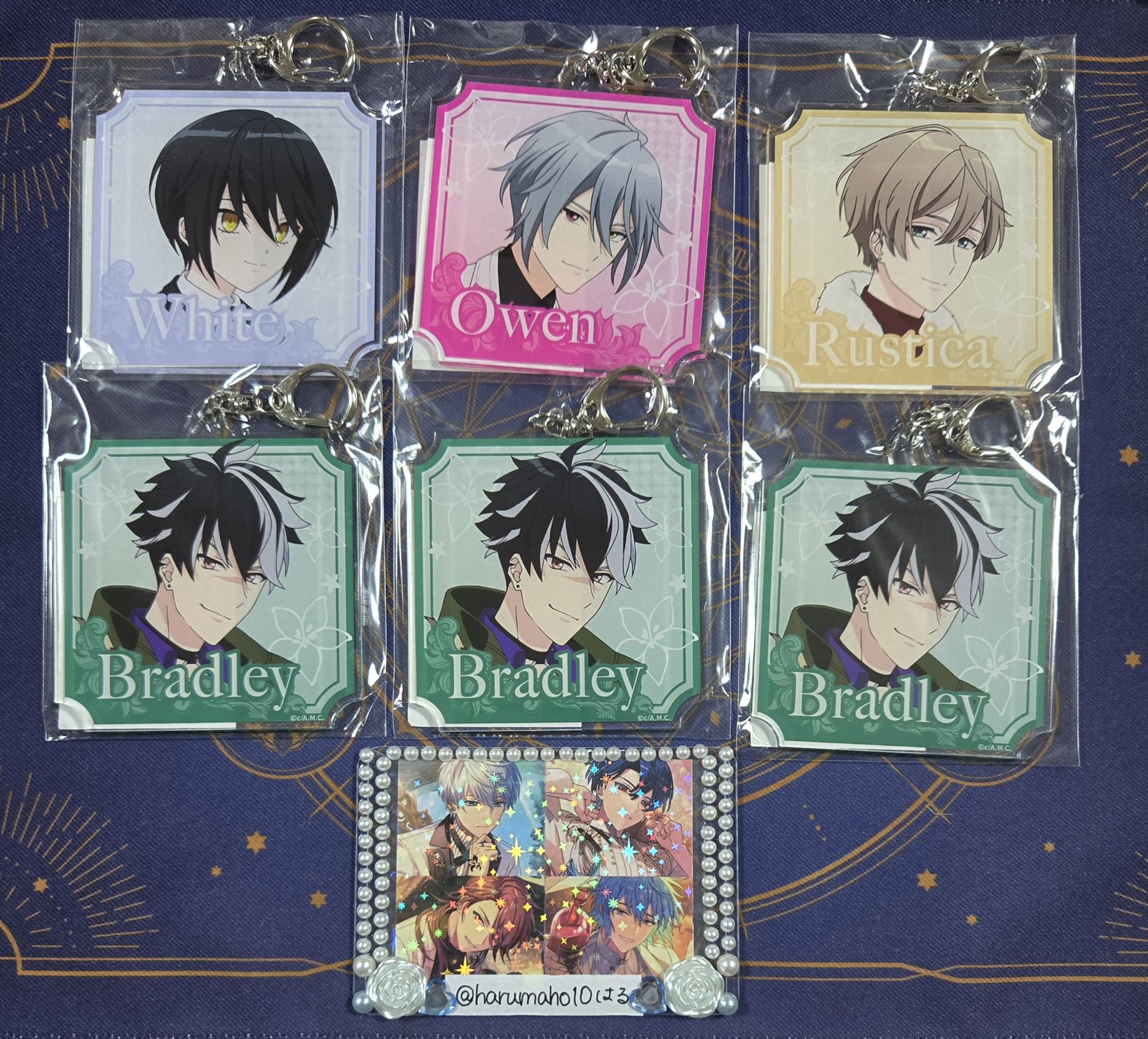 新品★まほやく【アーサー＆カイン＆オーエン＆ブラッドリー】ハピホリ★アクキー Amazon.co.jp: ☆まほやく アーサー カイン オーエン ブラッド