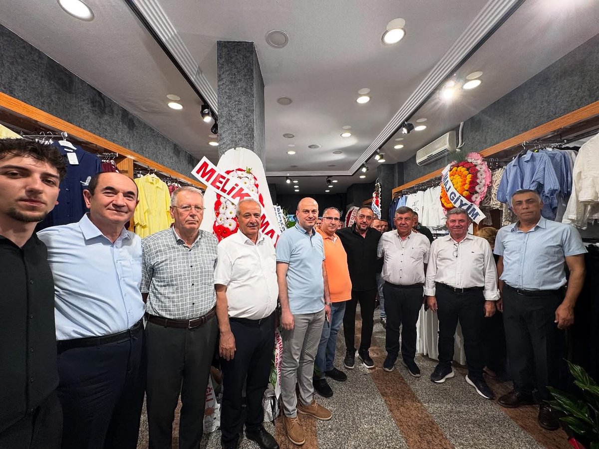 Yönetim Kurulu Başkanımız İsmail MUTLU 17 Temmuz 2025 Perşembe günü MODAM YMZ'nin  açılış törenine katılarak işletme sahipleri Mehmet Erol OVALI ve Zatiye OVALI'ya hayırlı olsun dileklerini iletti.