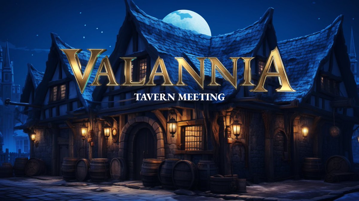 ValanniaGame's tweet image. Don't miss tonight's Tavern Meeting
On Discord! 7pm UTC
discord.gg/ukc8T6vj?event…