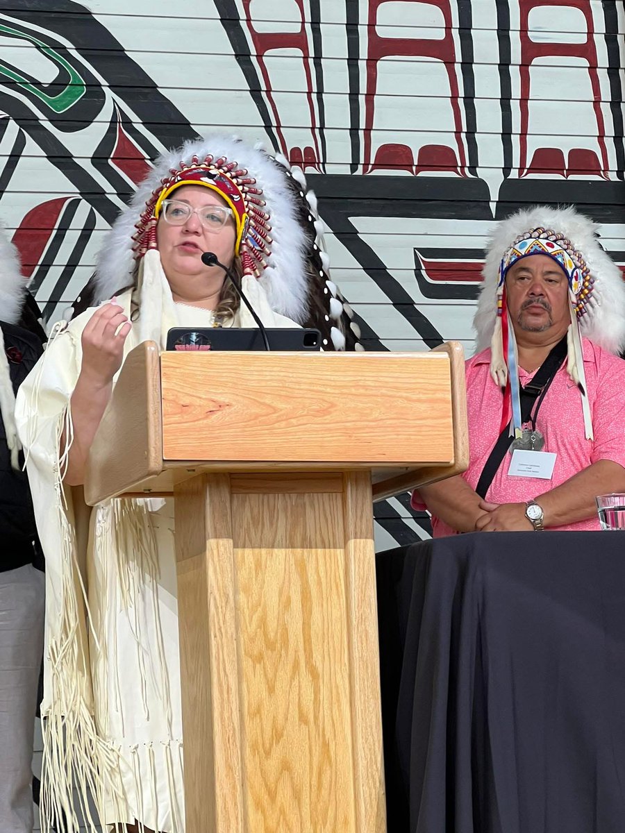 “First Nations and Canada are once again at a critical point in our nation-to-nation relationship…
 
From the War of 1812 and throughout this country’s history, First Nations have bravely fought for this country when it faced a crisis.”