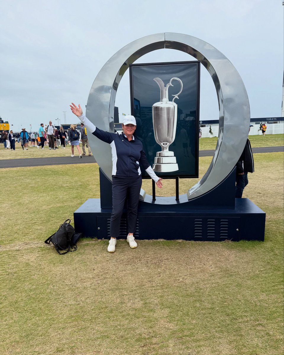 SharonSmurfit's tweet image. Hi from @TheOpen @RandA @royalportrush @talkgolfIreland