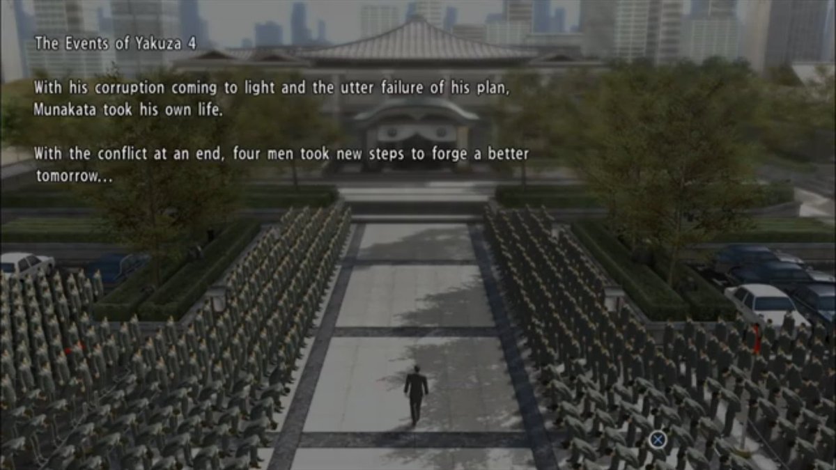 jack840A's tweet image. "Four men took new steps to forge a better tommorow"
- Kiryu run away from his problems in Yakuza 5.
- Saejima Family is nonexistent.
- Akiyama is back to money lending.
- And Tanimura probably got buried in the desert.
