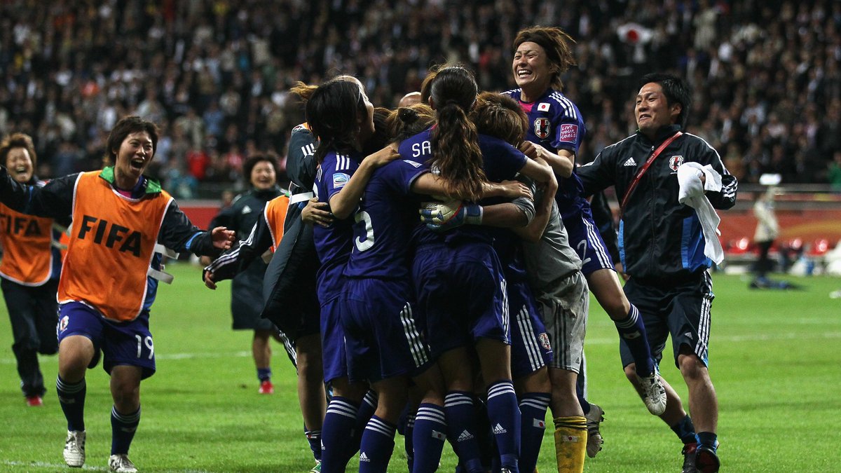 FIFAcom's tweet image. #OnThisDay in 2011, Japan triumphed over the USA in the final of the @FIFAWWC, becoming the first Asian team to win a senior FIFA World Cup final. 🏆