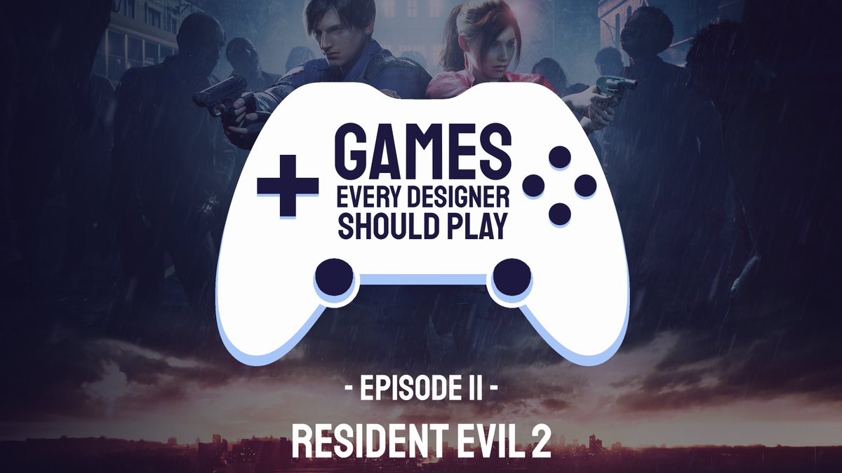 🧟‍♂️ New Episode! 🎮🎙️Ep 11 of Games Every Designer Should Play explores Resident Evil 2 (2019) — a survival horror classic reborn.

Is it a must-play for designers?
#GameDesign