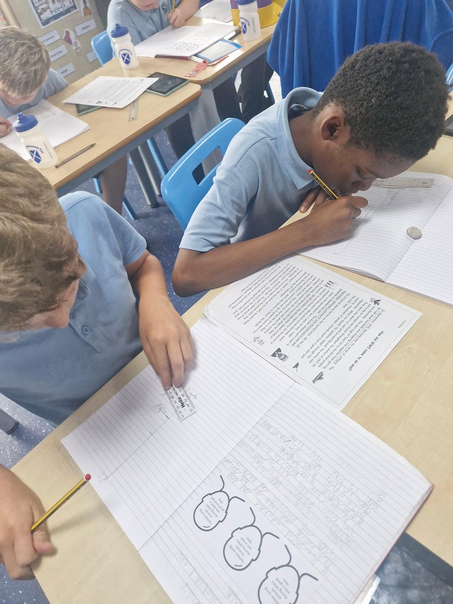 standrewscep's tweet image. In History, Class 5a have been creating a timeline of events that lead to the end of WW1.🌟