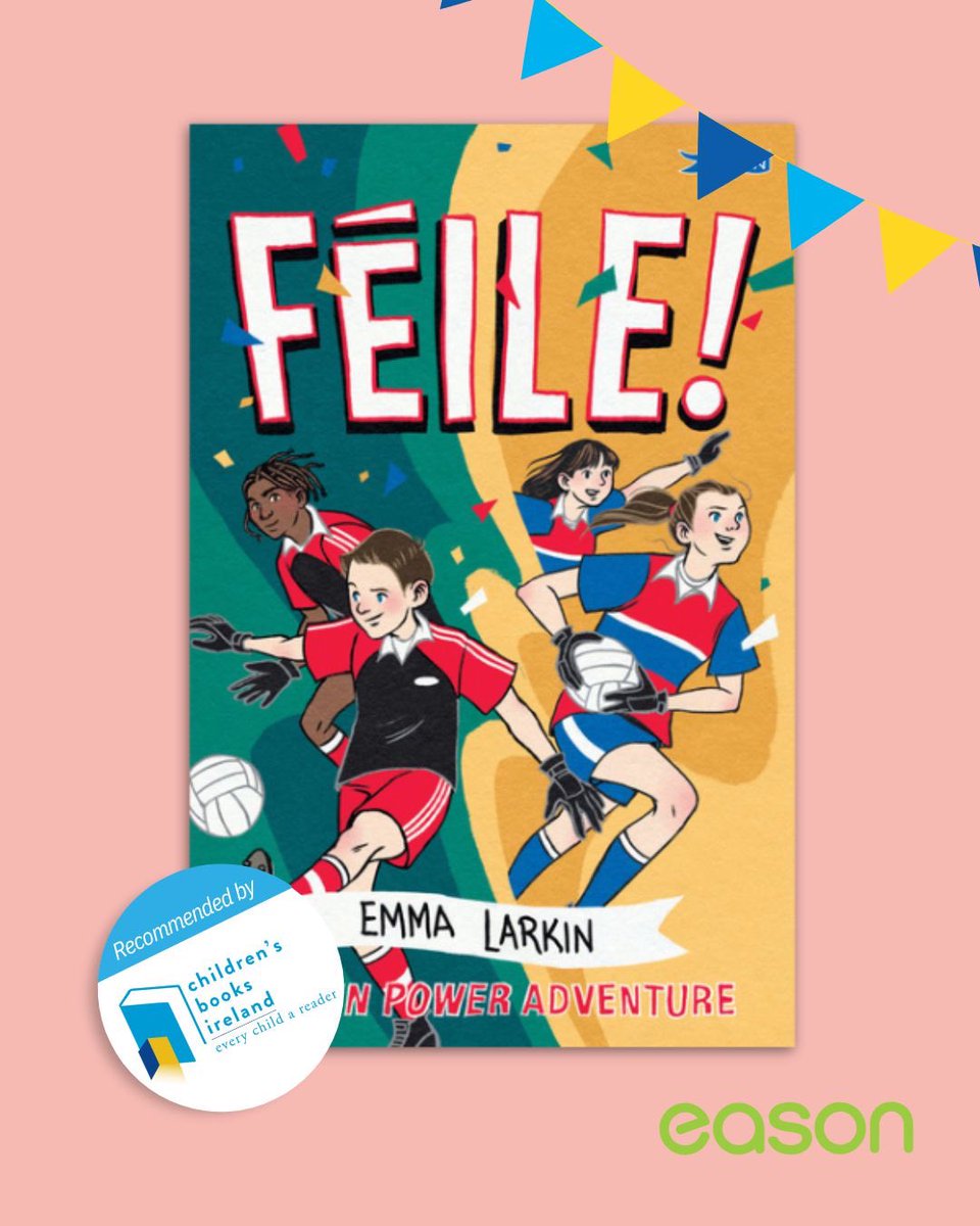OBrienPress's tweet image. ‘Badger Books’ by Paddy Donnelly and ‘Féile! A Twin Power Adventure’ by @emmalarkinbooks have been selected for @easons and @KidsBooksIrel’s Recommended Irish Reads and, from today, you can find them in Eason stores around the country!