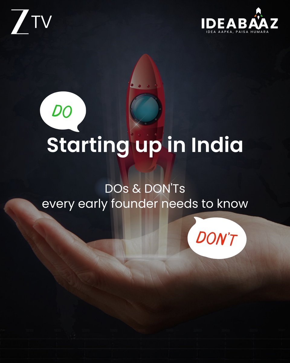 _Ideabaaz_'s tweet image. Bharat mein startup banana hai?
Toh ye tips kaam aayenge.
Read more : instagram.com/p/DMNgShxihMU/…