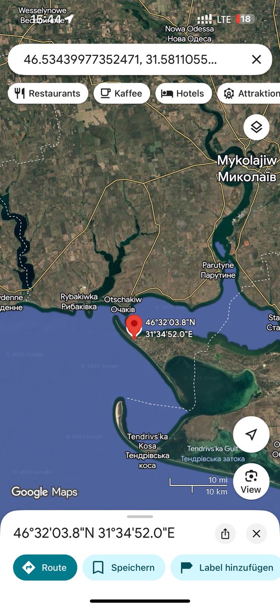 C_Knickerbocker's tweet image. Die ukrainische Flagge wurde heute Morgen auf Kherson’s left bank gehisst.
Keine weiteren Kommentare ;)