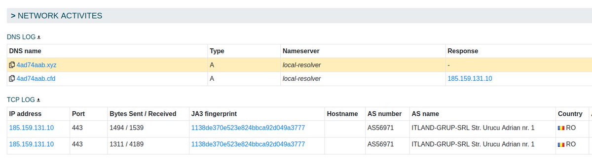 Another #DarkWatchMan campaign began on 15th June, with multiple waves over the following two days 🔥

DarkWatchMan is still written to disk by a .NET dropper. It also uses the same C2 and DGA as the 29th April campaign (the array contains the same initial strings for domains,