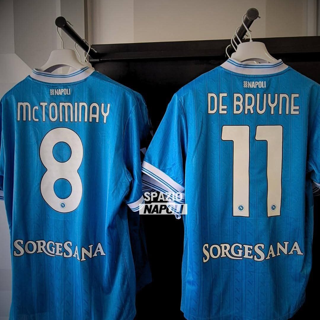 🚨🚨| Kevin De Bruyne is set to wear the number 11 shirt at Napoli