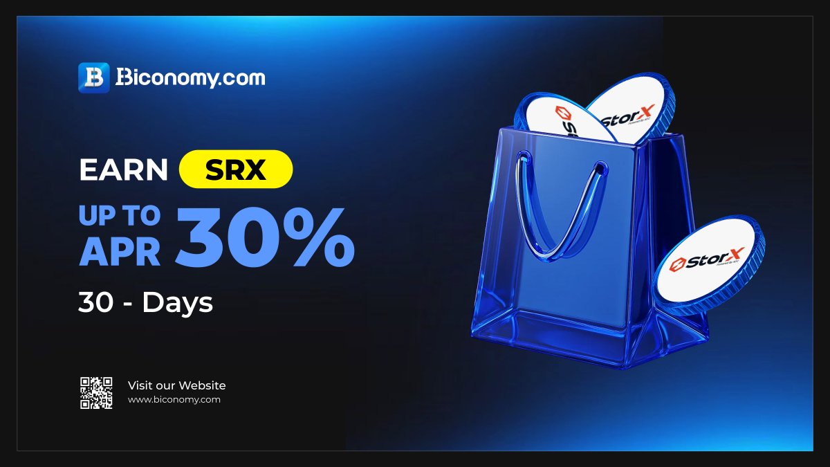 Biconomy.com (@biconomycom) on Twitter photo 🚀 Biconomy.com Earn - #StorXNetwork Locked Products: Enjoy Up to 30% APR in Rewards! 🚀
Biconomy.com Earn is pleased to announce a Locked Products update on <a href="/StorXNetwork/">StorX - Storage DePIN Powered by XDC</a> . Subscribe to #SRX on Biconomy.com Earn Locked Products during the 🚀 Biconomy.com Earn - #StorXNetwork Locked Products: Enjoy Up to 30% APR in Rewards! 🚀
Biconomy.com Earn is pleased to announce a Locked Products update on <a href="/StorXNetwork/">StorX - Storage DePIN Powered by XDC</a> . Subscribe to #SRX on Biconomy.com Earn Locked Products during the